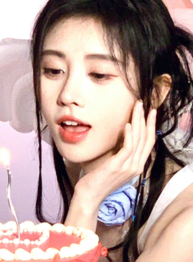 鞠婧祎同款项链玫瑰花颈花