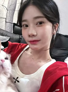 张紫宁同款项链少女高级感