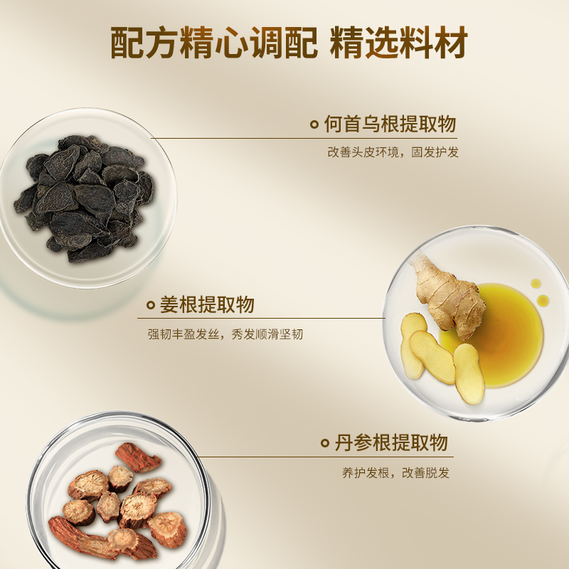 朴教授防脱育发洗发露固发密发滋养发根液澳威雅洗发水旗舰店正品