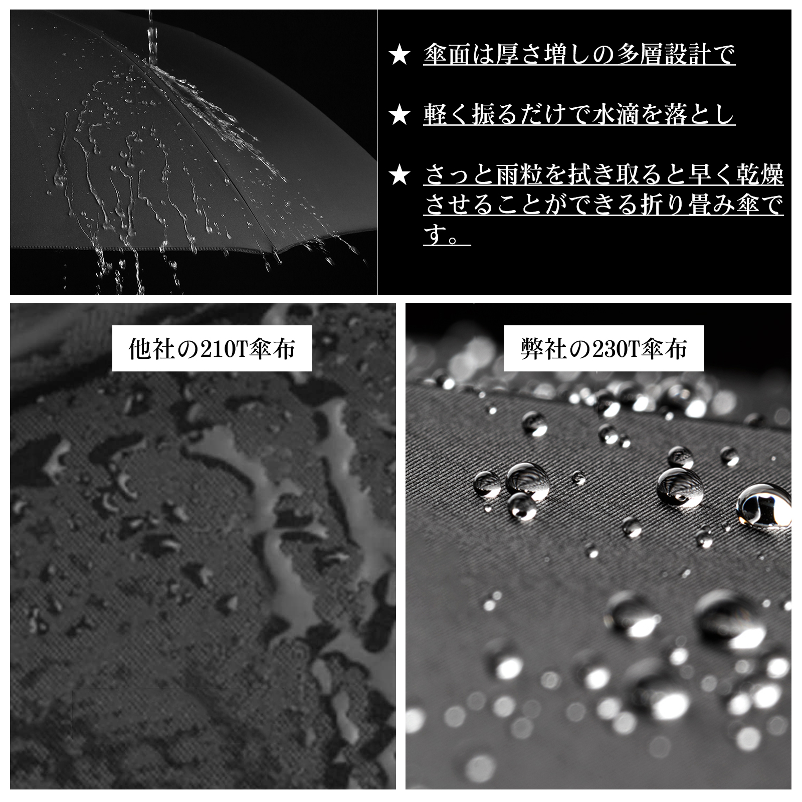 出口外贸日系自动伞雨伞长柄伞男超大伞面双人加固抗风暴雨商务伞 - 图3