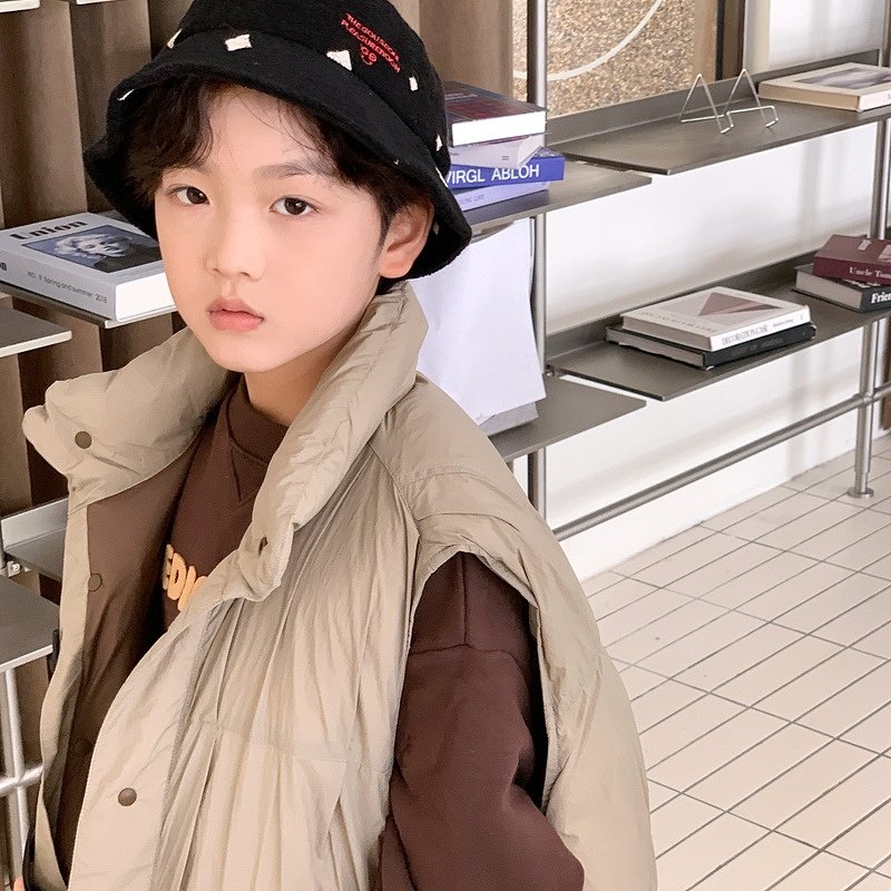 【商场同款】越也童装男童短款羽绒马夹2024秋冬新款儿童马甲上衣,淘宝优惠券,粉丝福利购,淘宝优惠卷