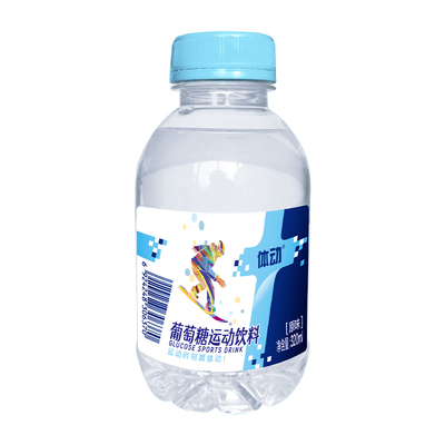 体动葡萄糖运动饮料补水液网红健身饮料原味蜜桃味小瓶 320ml*6瓶