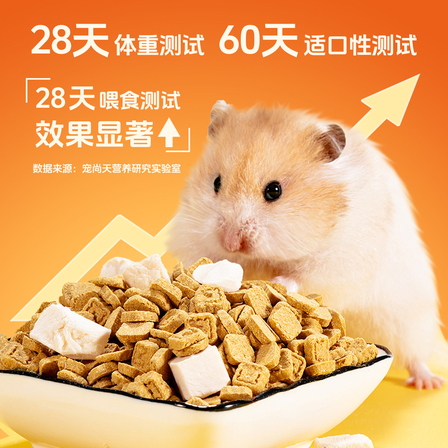 宠尚天仓鼠清焙粮营养长肉粮食金丝熊专用粮侏儒鼠冻干烘焙非饲料,淘宝优惠券,粉丝福利购,淘宝优惠卷