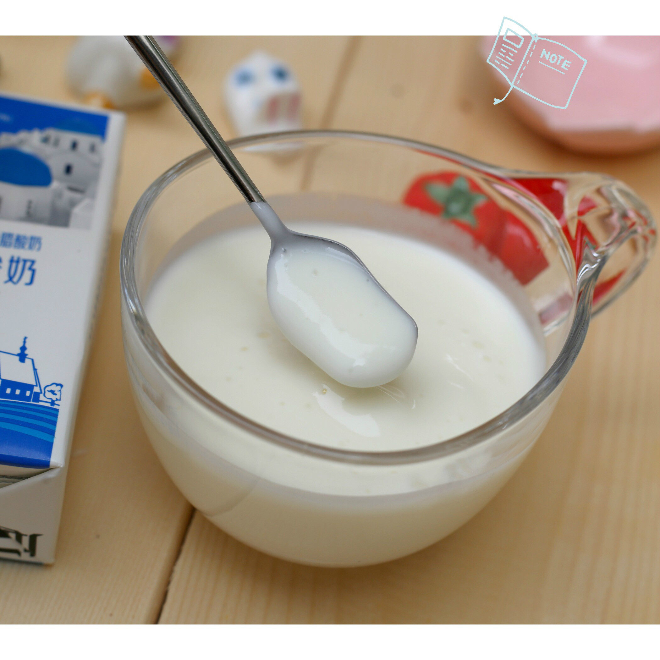 12月产 科迪酸奶浓稠型216g*12盒早餐奶s