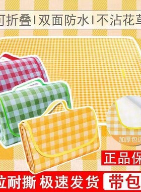 野餐垫户外防潮垫便携春游地垫