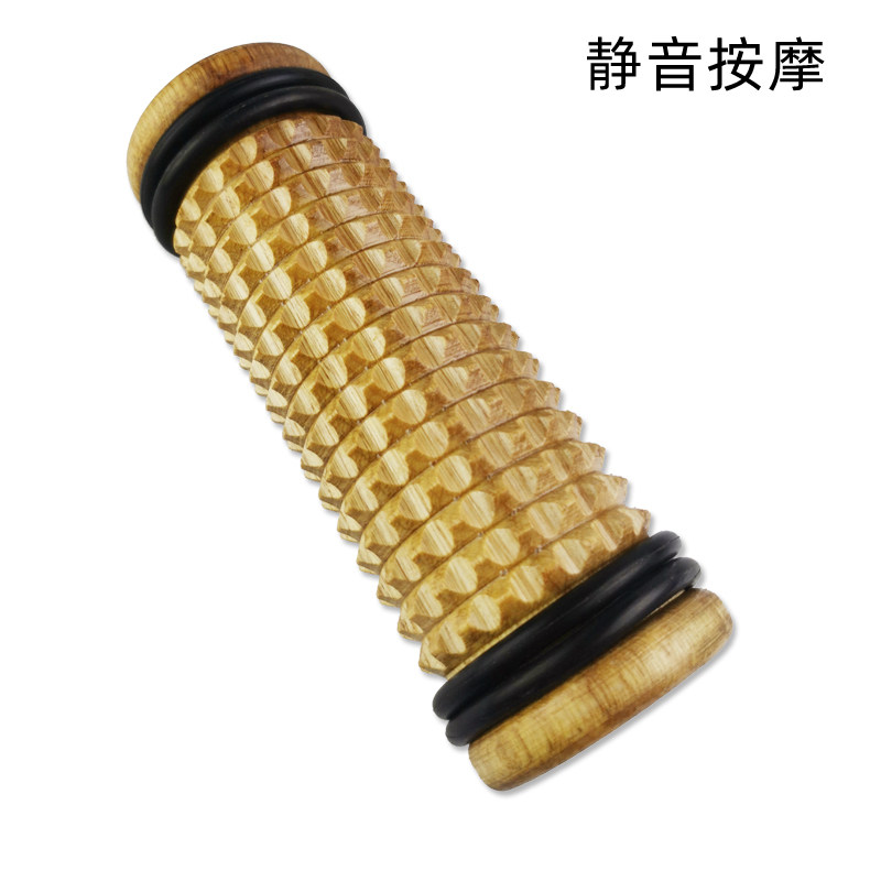 家用木质滚轮式腿部按摩脚器按摩器 萱尚按摩器材