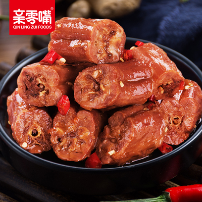 亲零嘴湖南特产熟食风干烤脖