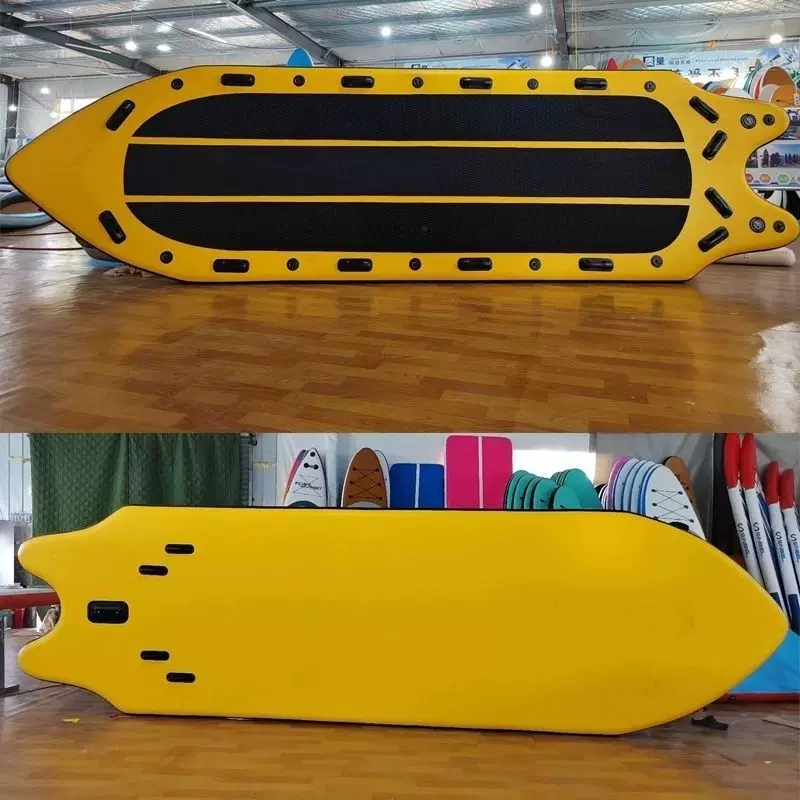 Лодка SUP рыбалка Луиа валовая доска спасательная гребная лодка серфборд расширенная утолщенная стойка взрослая гребля надувная складная
