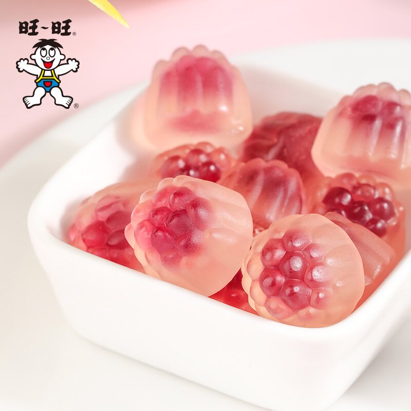 旺旺queen alice注心qq糖橡皮糖果 八阵图食品专营糖果