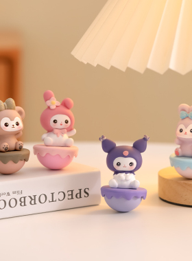 不倒翁工位情绪稳定神器摆件