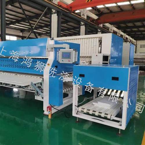 高速折叠机水洗厂酒店洗衣店床单全自动折叠机服装毛巾折叠设备 - 图0