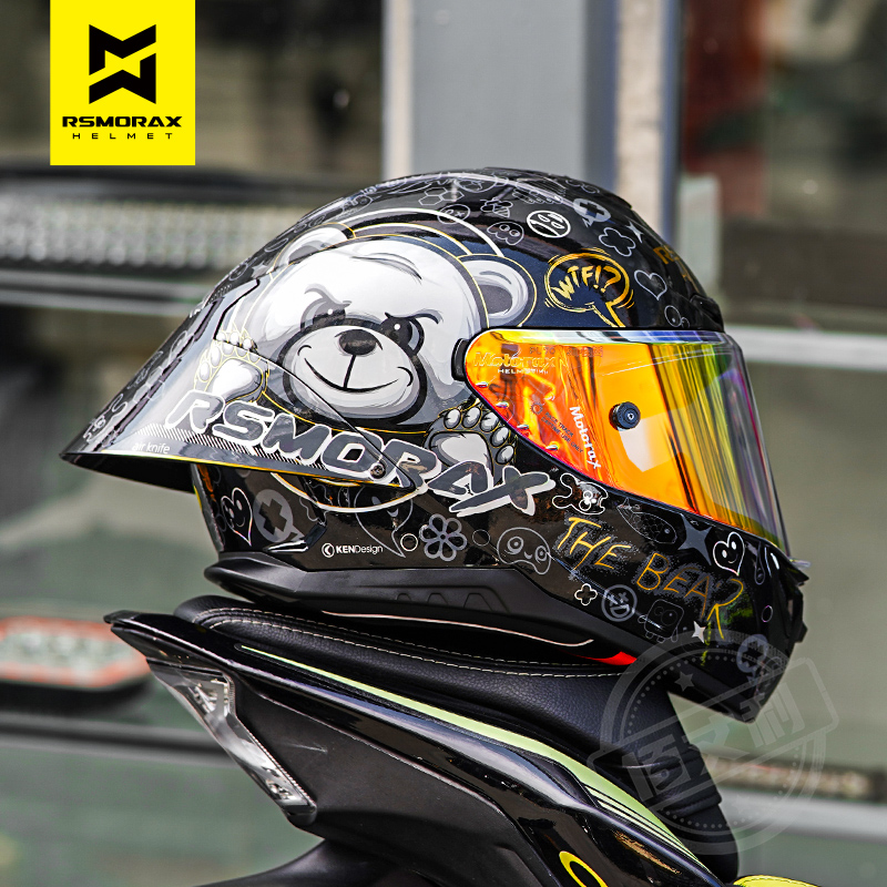 【预售】MOTORAX摩雷士R50S摩托车头盔机车全盔PRO木南百花齐放 - 图2