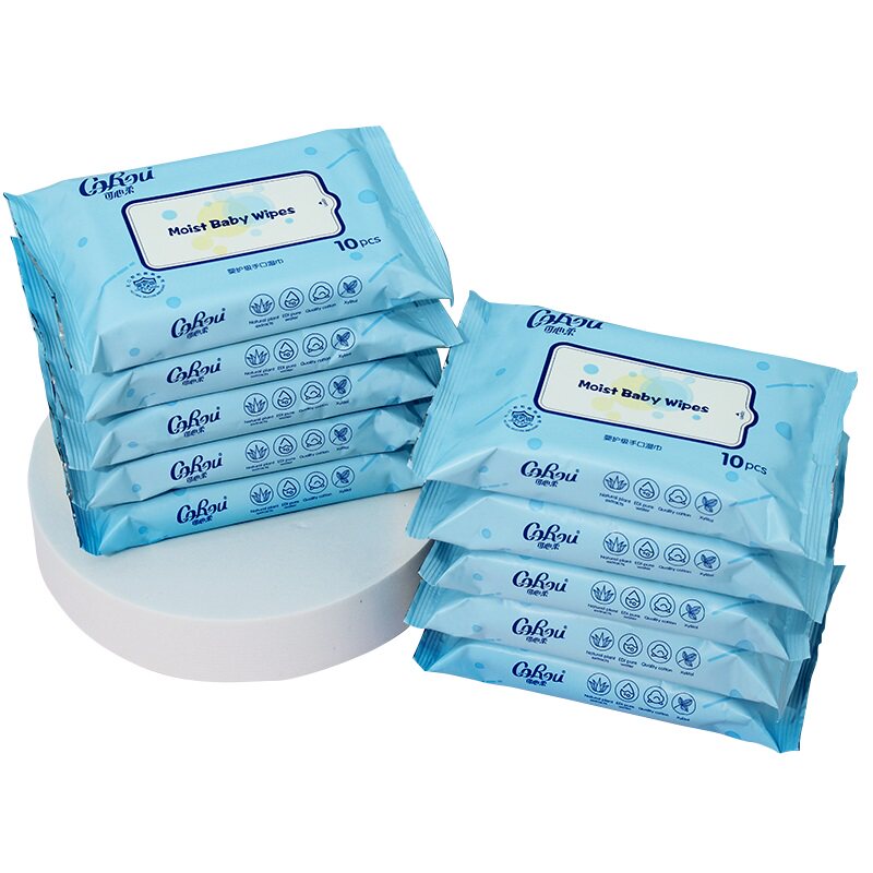 可心柔湿纸巾儿童手口专用湿巾纸 corou可心柔母婴湿巾
