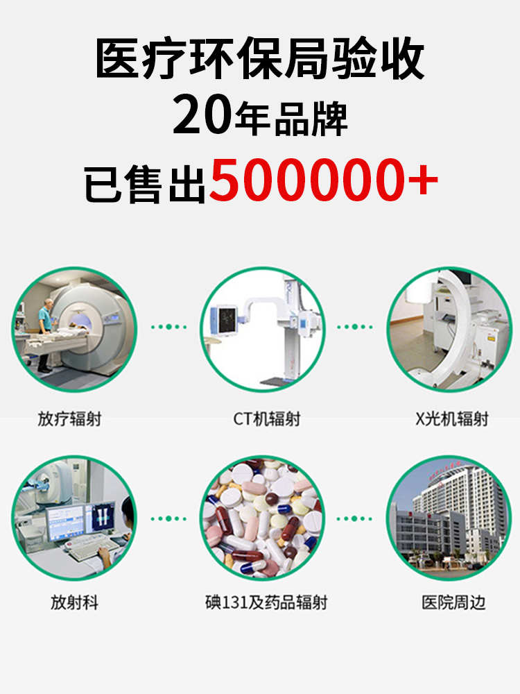 高档核辐射检测仪放射碘131个人剂量报警仪专业测辐射器盖革计数-图1