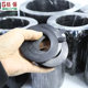 Rubber flange gaskets resist acid and alkali corrosion and aging