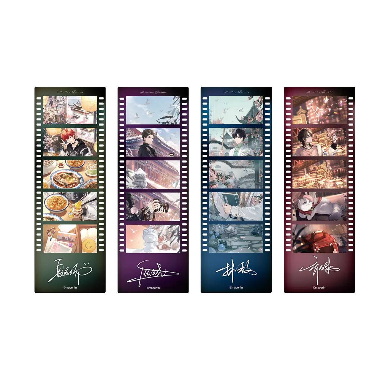 南漫社正版 猫耳FM LASER 岁岁世间景镭射票胶片套组徽章色纸吧唧,淘宝优惠券,粉丝福利购,淘宝优惠卷