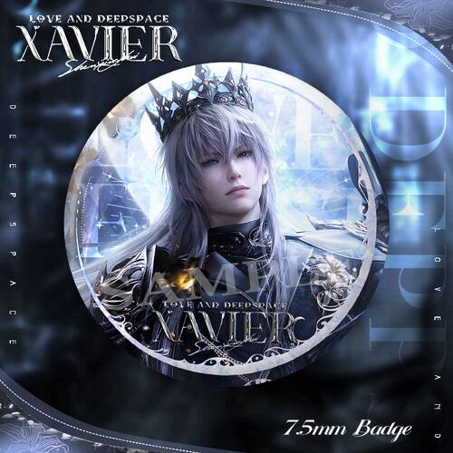 恋与深空暗蚀国王沈星回75mm双闪徽章吧唧谷子动漫周边游戏 - 图1