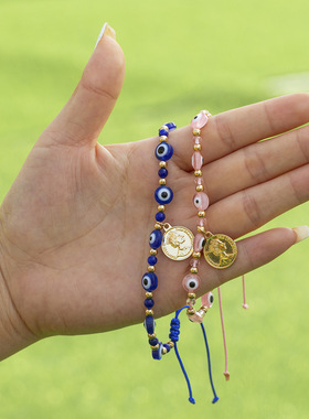 欧美跨境饰品混搭头像软陶多元手