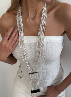 欧美跨境波西米亚多层米珠串珠流