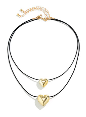 欧美跨境哥特风缠绕蜡线蝴蝶结爱