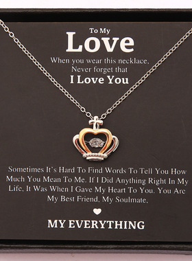 欧美跨境女士简约necklace母亲节