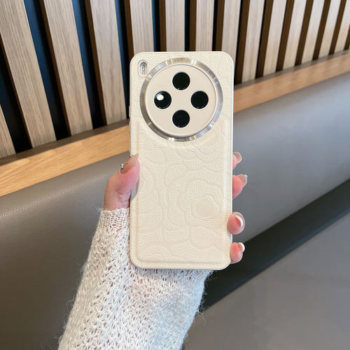 适用于vivoy500pro手机壳新款女V2516A全包防摔viv0y500por简约voviy山茶花voy高级感viviy步步高vovoy维沃丫 - 图1