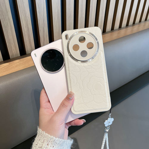 适用于vivoy500pro手机壳新款女V2516A全包防摔viv0y500por简约voviy山茶花voy高级感viviy步步高vovoy维沃丫 - 图2