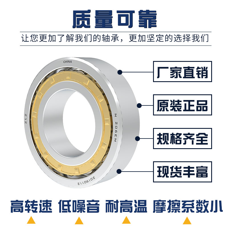 哈尔滨ZLZ轴承N216M N217M N218M N219M N220M N221M N222M特价-图0