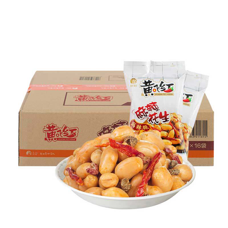 黄飞红麻辣花生米 黄飞红福鸿花生