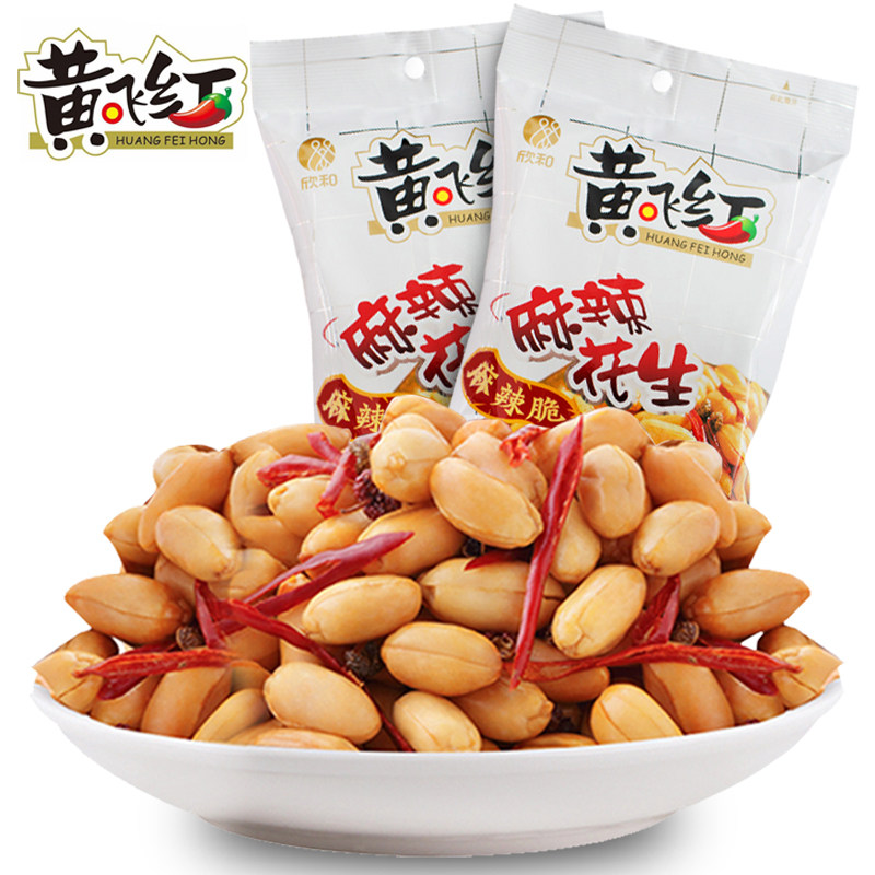 黄飞红210g麻辣花生米 黄飞红福鸿花生