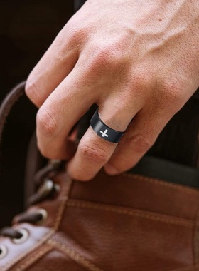 钛钢指环戒指ring指大号