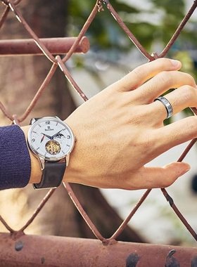 欧美男士黑色钛钢戒指套装不锈钢