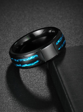 十字架共济HUI戒指澳宝激光镭射