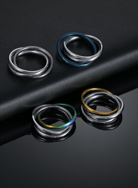 外贸欧美女首饰太钢合金