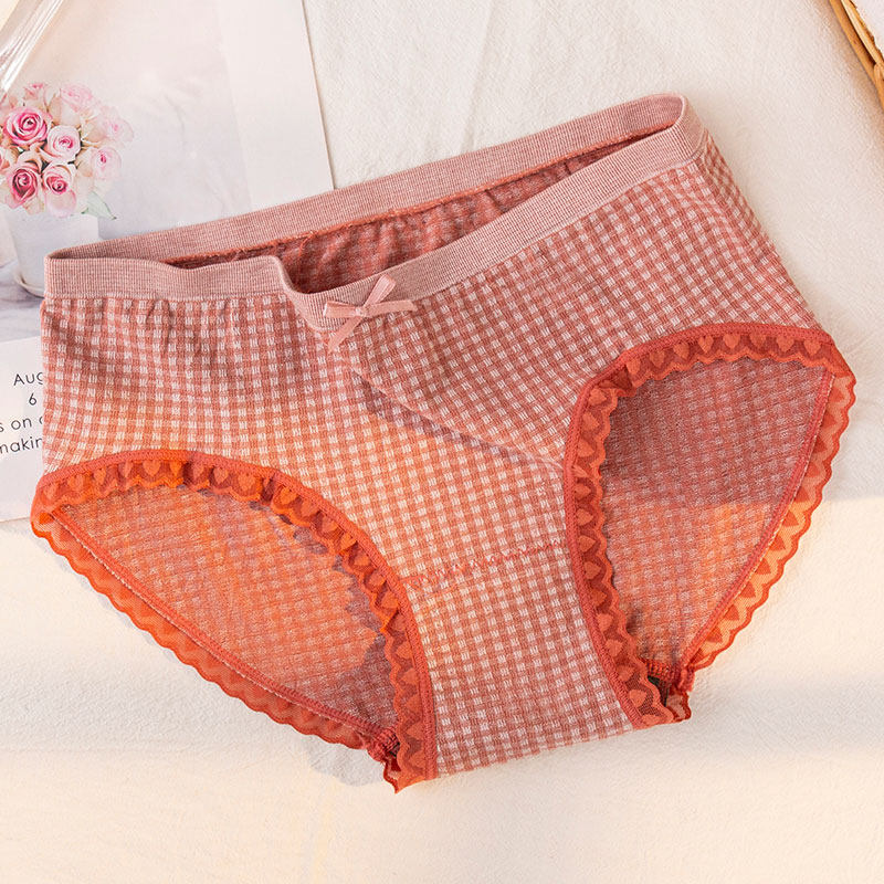 无痕抗菌纯棉裆日系少女大码三角裤 宝槨内裤