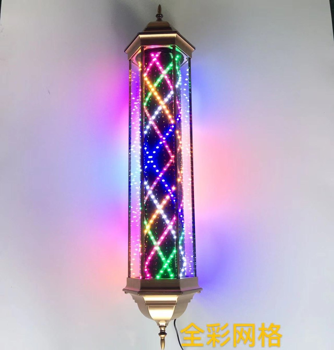 理发店转灯超亮节能LED户外防水美发店挂墙式六角复古宫灯小蛮腰,淘宝优惠券,粉丝福利购,淘宝优惠卷