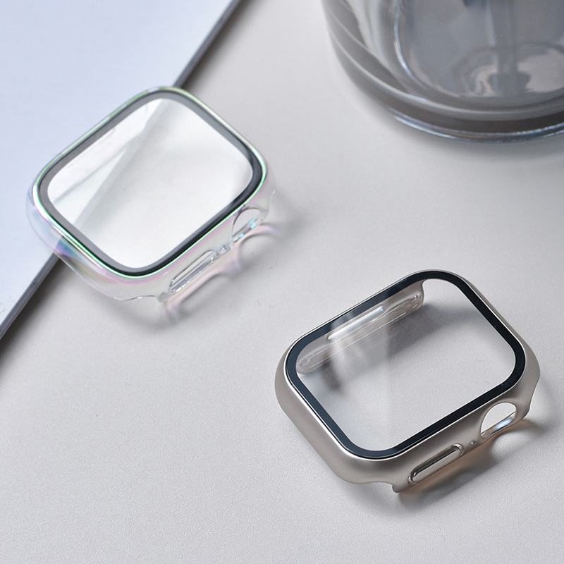 适用iwatchs9/8/7表壳苹果applewatchse手表壳iwatch保护套iwatch6壳保护壳s6保护膜applewatch表套s9s8s7se-图3