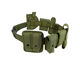 Children's multi-functional tactics CS armed cosplay black nylon end toy set performance accessories belt