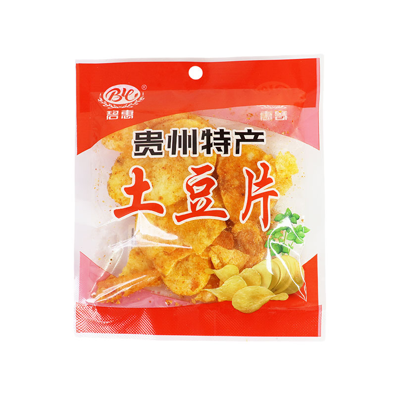 碧惠贵州特产土豆片网红小吃麻辣土豆片香脆土豆小零食薯片小袋装 - 图3