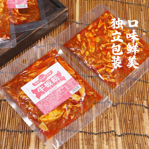 众小合牛板筋105g大包装延边朝鲜风味即食夜宵充饥劲道有嚼劲 - 图1