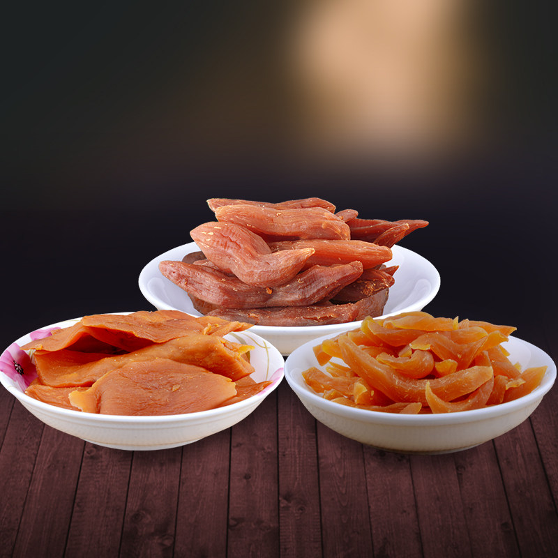 德丽佳倒蒸红薯条500g*2连城番薯 天合食品薯类制品