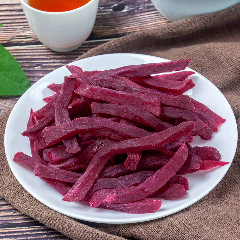 老式软糯2斤紫薯条农家自制番薯 天合食品薯类制品