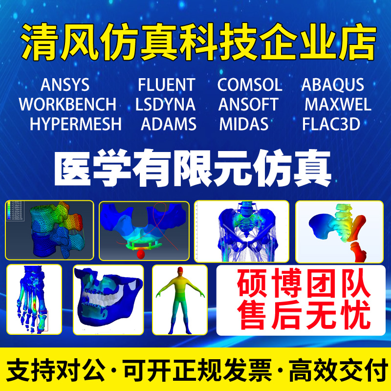 代做ANSYS/ABAQUS/Fluent/maxwell/comsol/Adams/Icepak仿真分析-图0