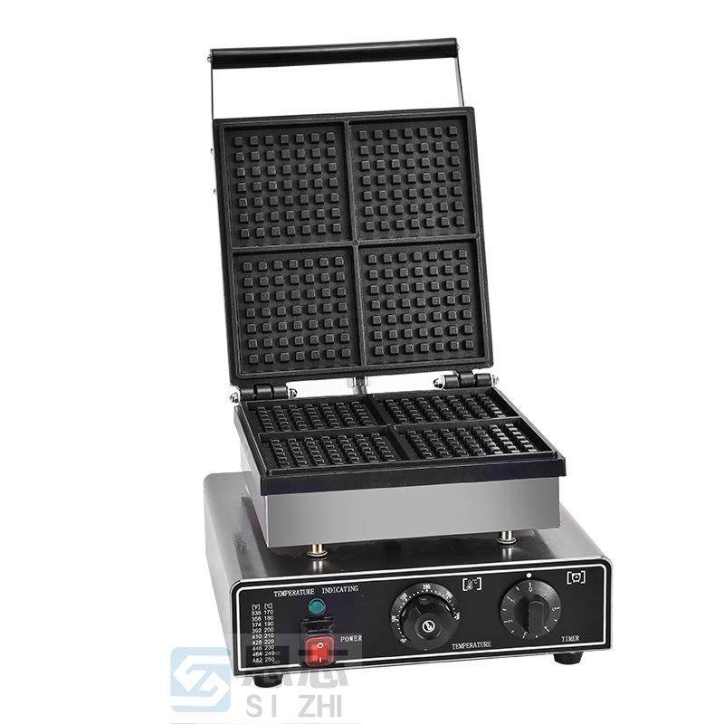 方形华夫炉商用华夫饼机奶茶店松饼机方形四片华夫炉浅格电热,淘宝优惠券,粉丝福利购,淘宝优惠卷