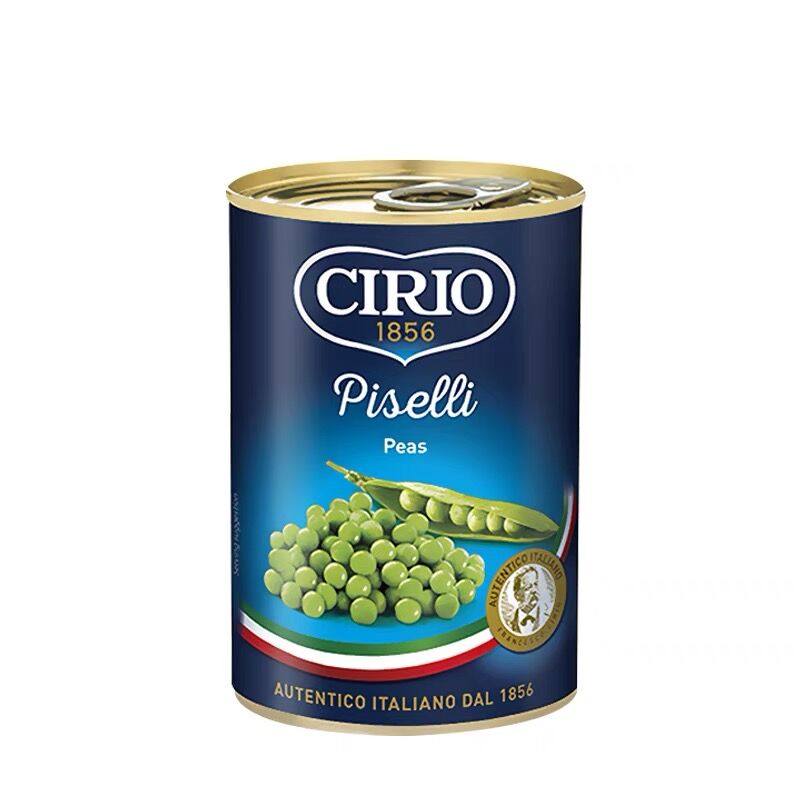 3罐包邮 茄意欧青豆罐头410g CIRIO蔬菜沙拉配菜西餐辅料原装进口,淘宝优惠券,粉丝福利购,淘宝优惠卷