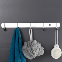 Makeup Room Cloak Hood Hook Free of perforated Bathrooms Shower Hung Hanger Stainless Steel Suchon Wardrobe Kitchen Hook-up hook