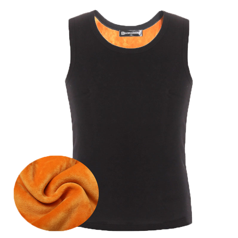 冬男士保暖背心加厚加