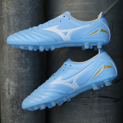 小李子美津浓莫雷拉MORELIA NEO4次高端AG短钉袋鼠皮足球鞋成人男 - 图1