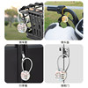 Cute battery car password helmet lock electric car anti-theft fixed hook motorcycle battery car helmet anti-theft lock