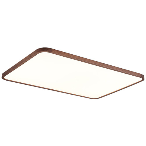 胡桃木吸顶灯中古风宋代美学实木大气卧室主灯新中式客厅餐厅灯具 - 图3